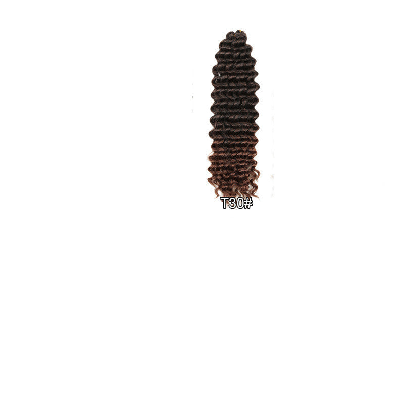 22 Inch Deep Twist Water Wave African Wig