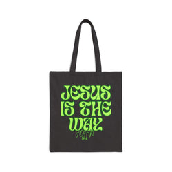 Dark Cotton Canvas Bible Tote Bag