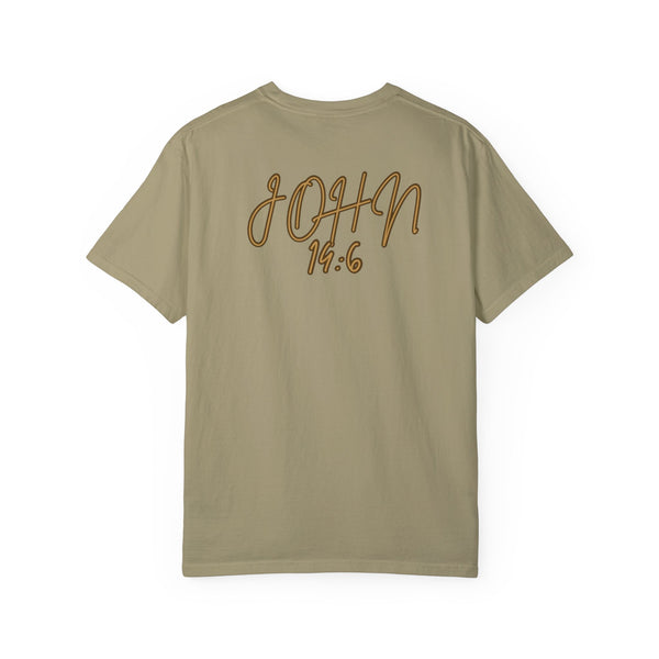 Khaki Garment-Dyed T-shirt