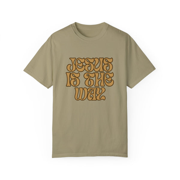 Khaki Garment-Dyed T-shirt