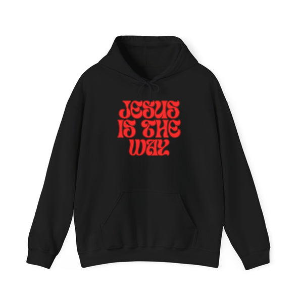 Black Heavy Blend™ J.I.T.W Hooded Sweatshirt