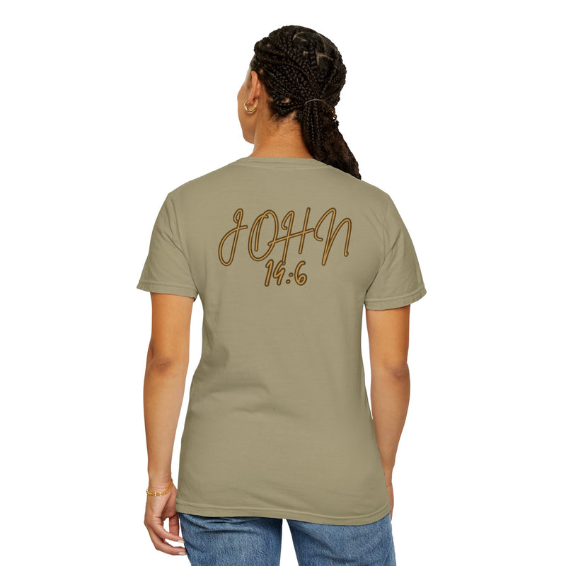 Khaki Garment-Dyed T-shirt