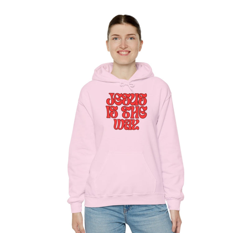 Valentine Themed Unisex Jesus Is The Way Hoodie