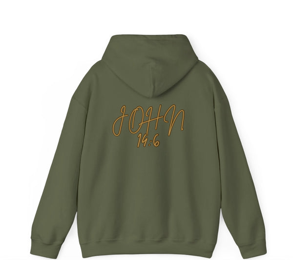 Men’s Swamp Green Jesus Is The Way Hoodie