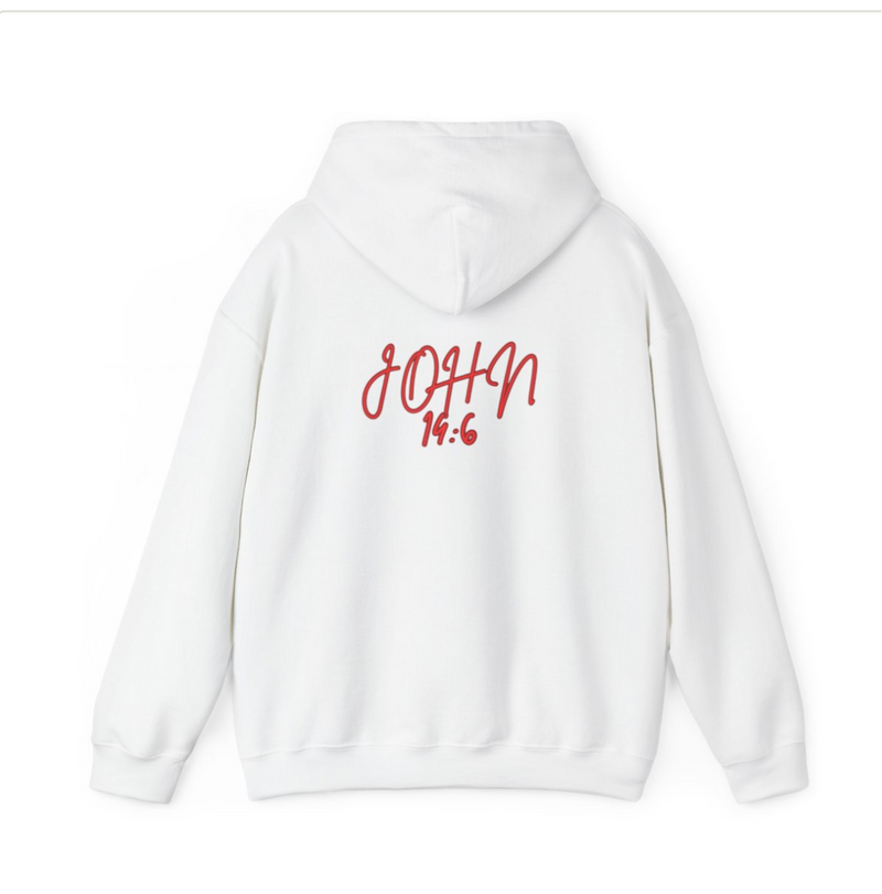 White J.I.T.W Hoodie