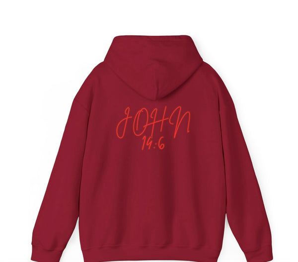 Burgundy J.I.T.W Hoodie