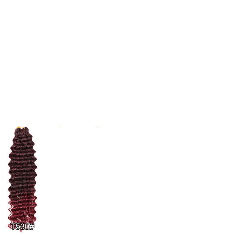 22 Inch Deep Twist Water Wave African Wig